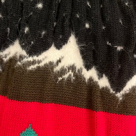 Vintage united colors of benetton Christmas winter sweater - Picture 5 of 5